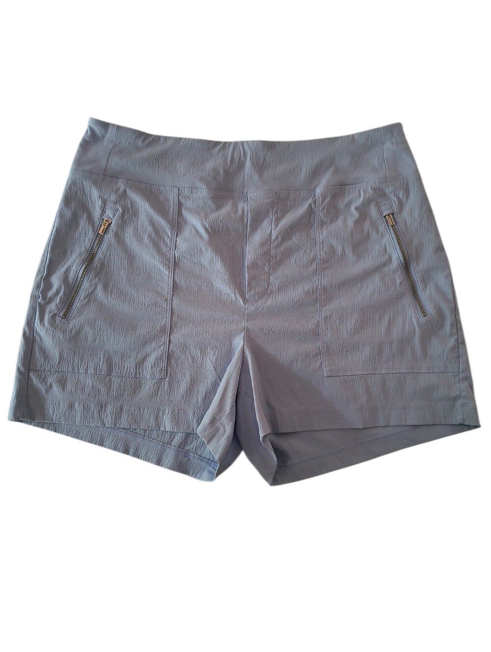Athleta Light Blue Trekki North Shorts Size 10